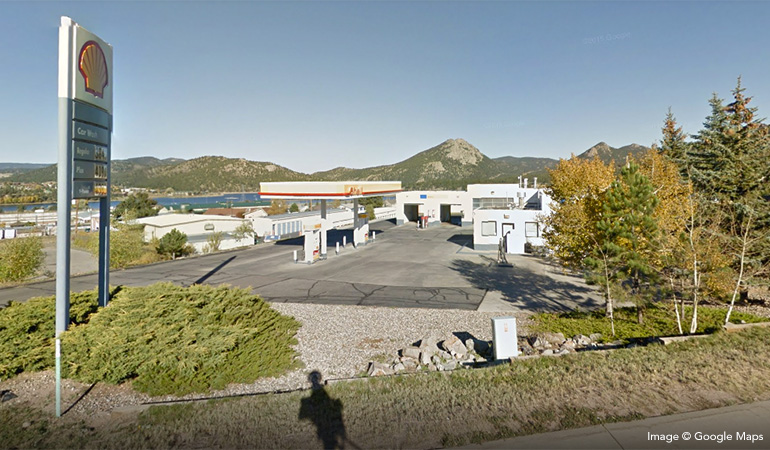 Google Map image of Shell Gas and Car Wash