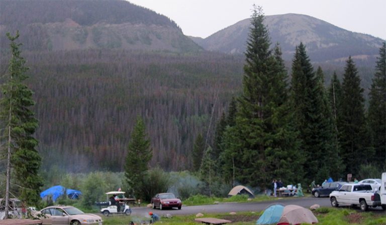 Camping in Rocky Mountain National Park